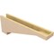 Ekena Millwork 5"W x 30"D x 10"H Thin Burlington Rough Cedar Woodgrain TimberThane Corbel, Primed Tan CORUR05X30X10BURRCPR - alternate 5